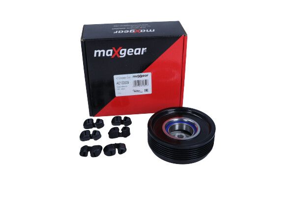 SPRZĘGŁO KOMPRESORA KLIMATYZACJI DENSO 6SEU16C 6PK/100MM 12V BMW 3 E90 04-/ A-KLASA 05- MaXgear AC130009