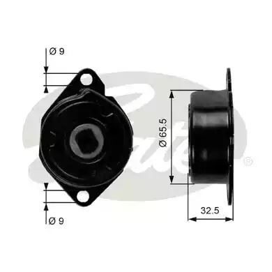 NAPINACZ PASKA WIELOROWK. BMW M57 Gates T39039