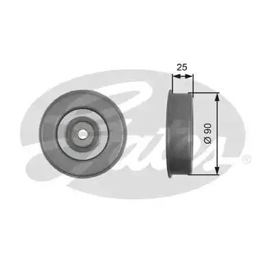 ROLKA PASKA WIELOROWK. MITSUBISHI Gates T39245