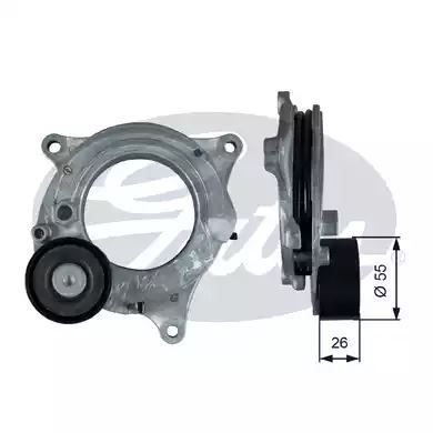 NAPINACZ PASKA WIELOROWK. BMW Gates T39381