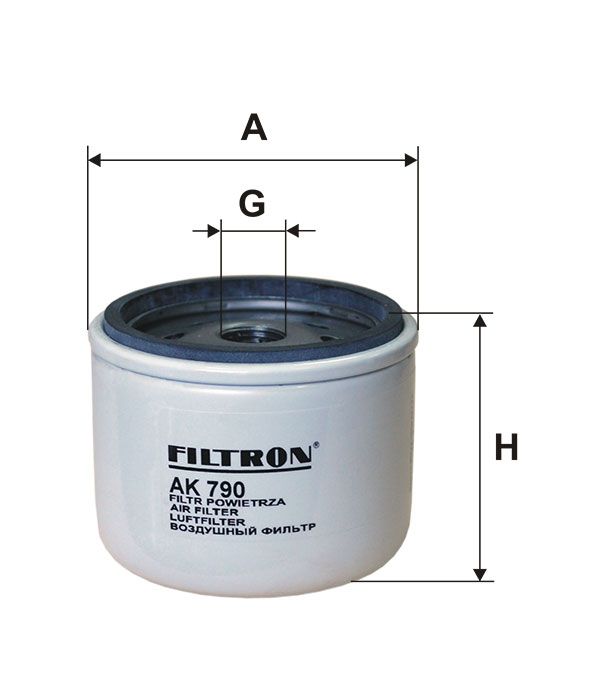FILTR POWIETRZA Filtron AK790