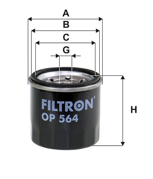 FILTR OLEJU Filtron OP564