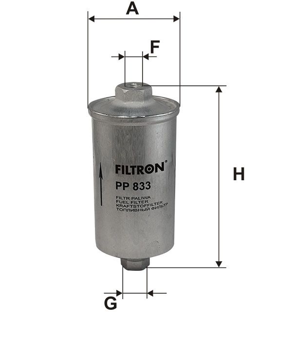 FILTR PALIWA Filtron PP833