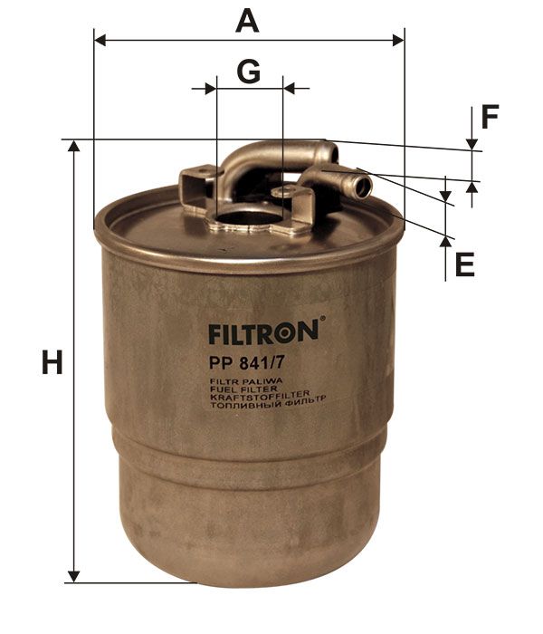 FILTR PALIWA Filtron PP841