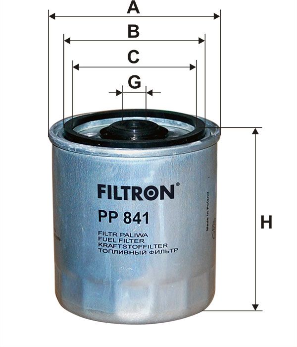 FILTR PALIWA Filtron PP841