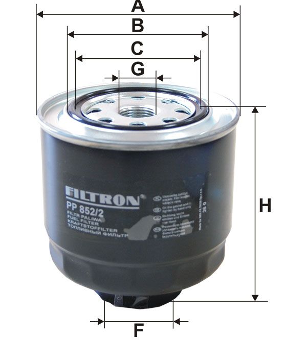 FILTR PALIWA Filtron PP852