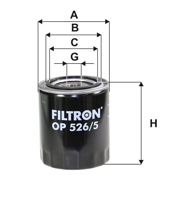 FILTR OLEJU Filtron OP526/5