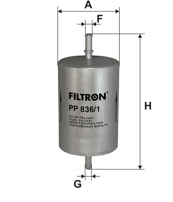 FILTR PALIWA Filtron PP836