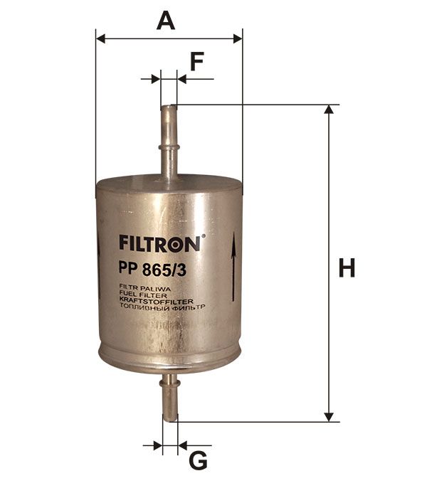 FILTR PALIWA Filtron PP865/3