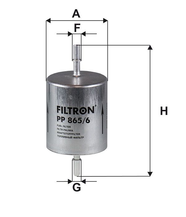 FILTR PALIWA Filtron PP865/6