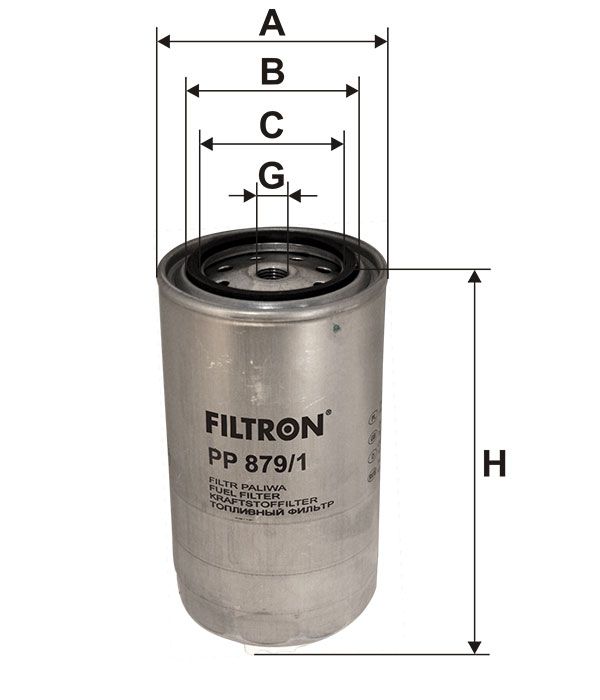 FILTR PALIWA Filtron PP879/1