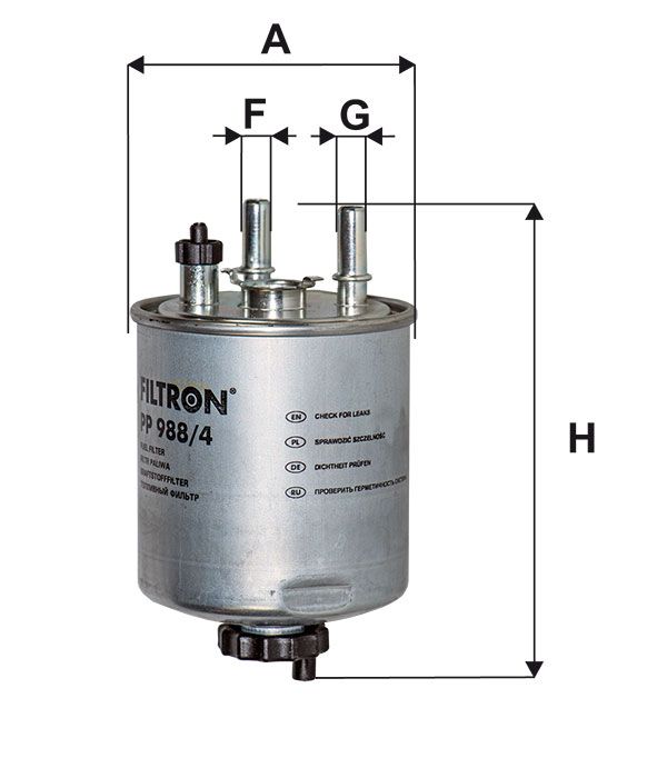 FILTR PALIWA Filtron PP988