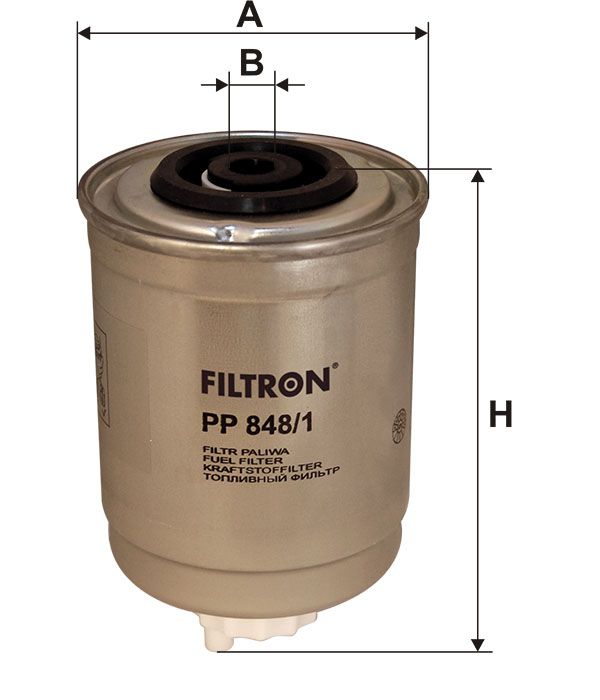 FILTR PALIWA Filtron PP848/1
