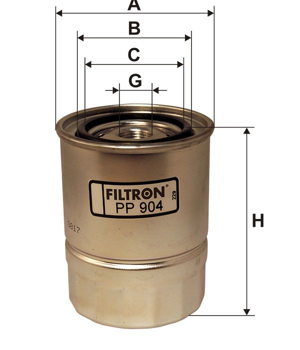 FILTR PALIWA Filtron PP904