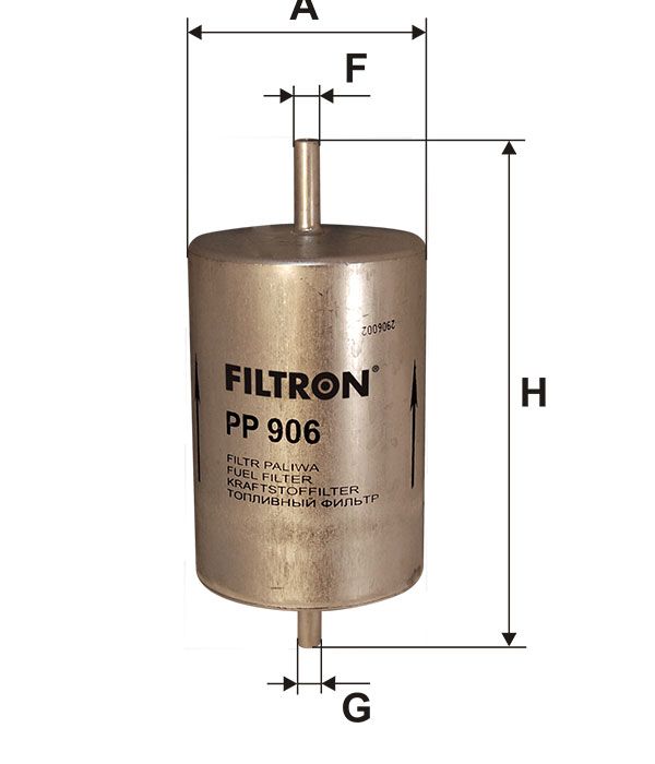 FILTR PALIWA Filtron PP906