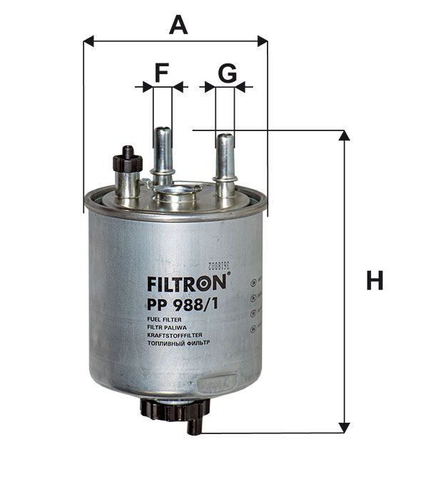 FILTR PALIWA Filtron PP988