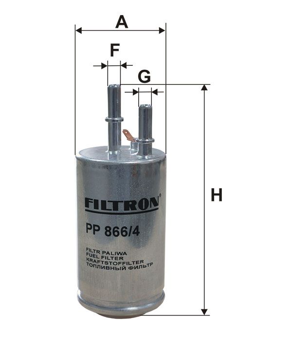 FILTR PALIWA Filtron PP866/4