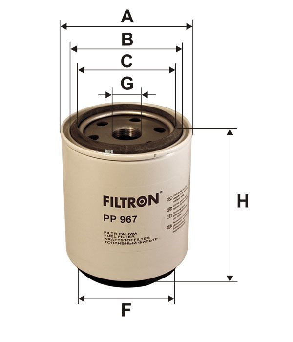 FILTR PALIWA Filtron PP967