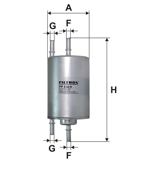 FILTR PALIWA Filtron PP836