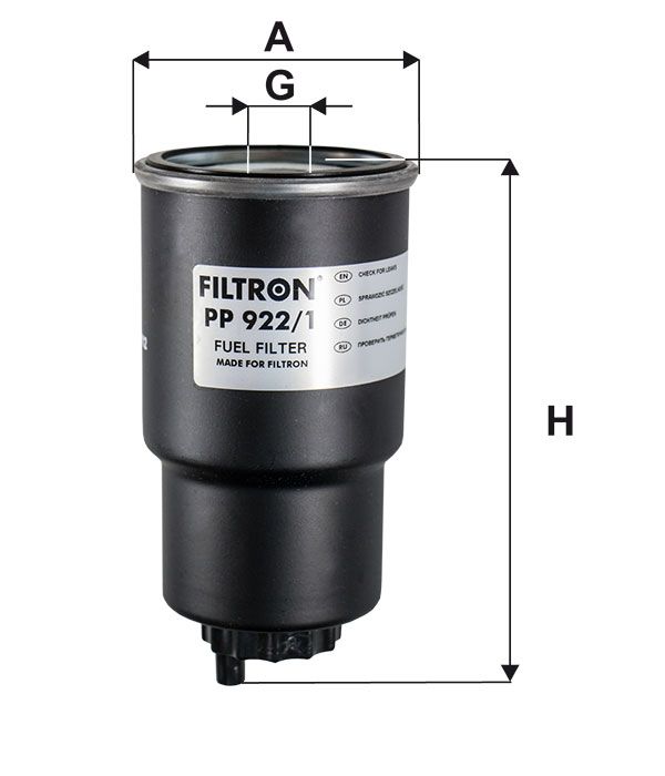FILTR PALIWA Filtron PP922/1
