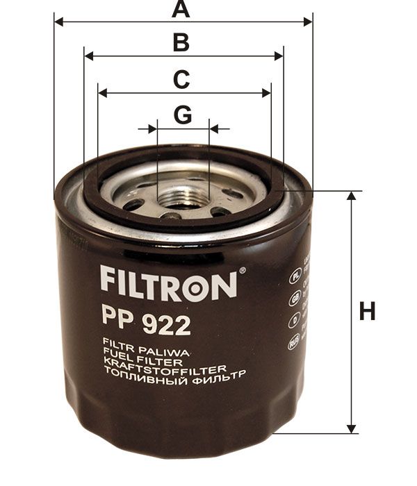 FILTR PALIWA Filtron PP922