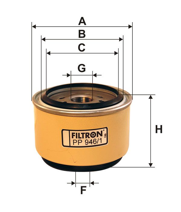FILTR PALIWA Filtron PP946