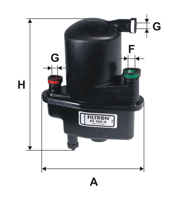 FILTR PALIWA Filtron PS980