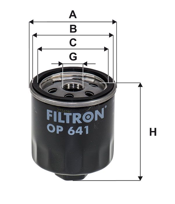FILTR OLEJU Filtron OP641