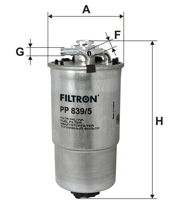 FILTR PALIWA Filtron PP839