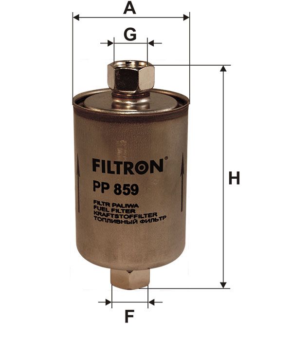 FILTR PALIWA Filtron PP859