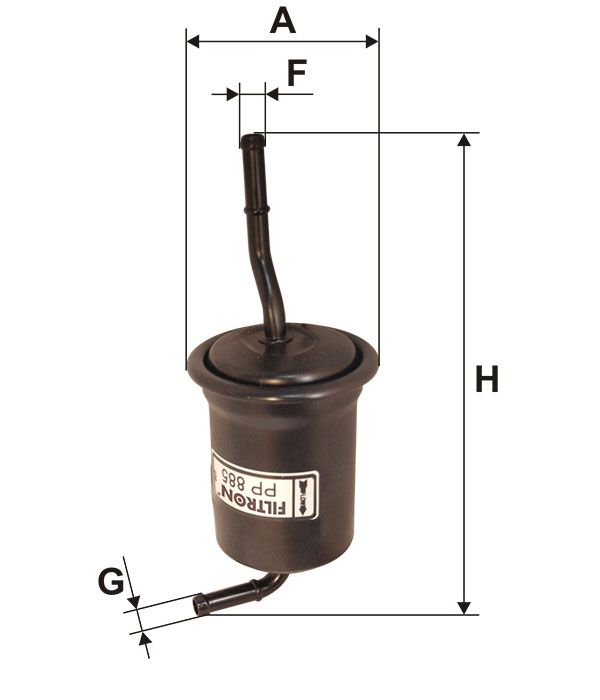 FILTR PALIWA Filtron PP885