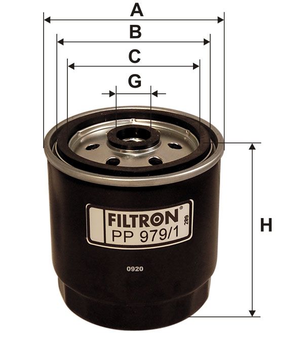 FILTR PALIWA Filtron PP979