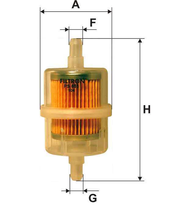 FILTR PALIWA Filtron PS881