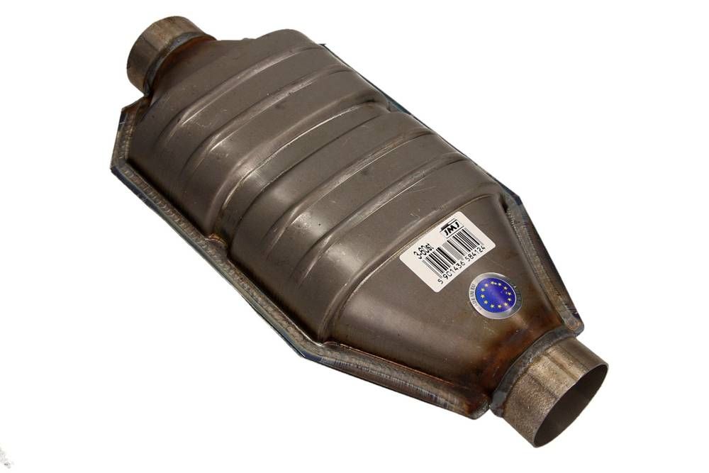 STRUMIENICA UNIWERSALNA 405MM RURA 60MM (PŁASKA-W OBUDOWIE KATALIZATORA) JMJ 360ST